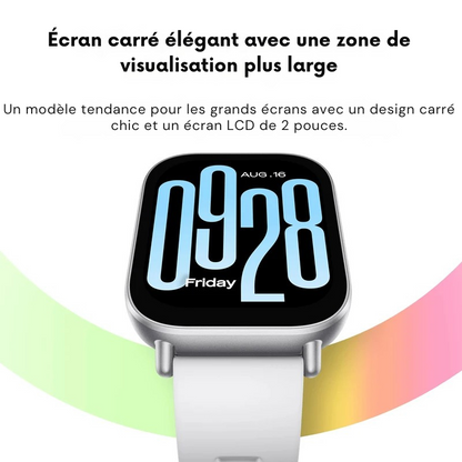 Montre Intelligente Écran AMOLED – Jusqu’à 18 Jours d’Autonomie et 150 Modes d’Entraînement